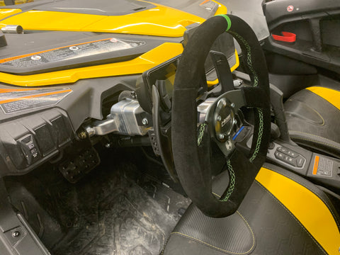 Can-Am Maverick R 1.5:1 Steering Quickener - Stock Steering Wheel